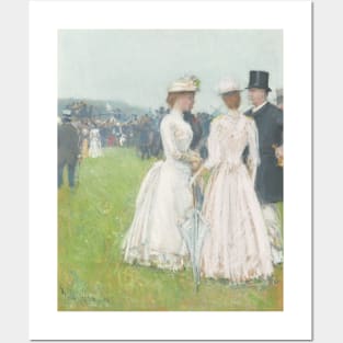 At the Grand Prix de Paris by Childe Hassam Posters and Art